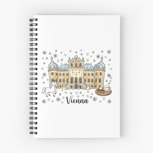 Item preview, Cute Schonbrunn Palace Vienna Doodle Art designed and sold by RamyGallery.