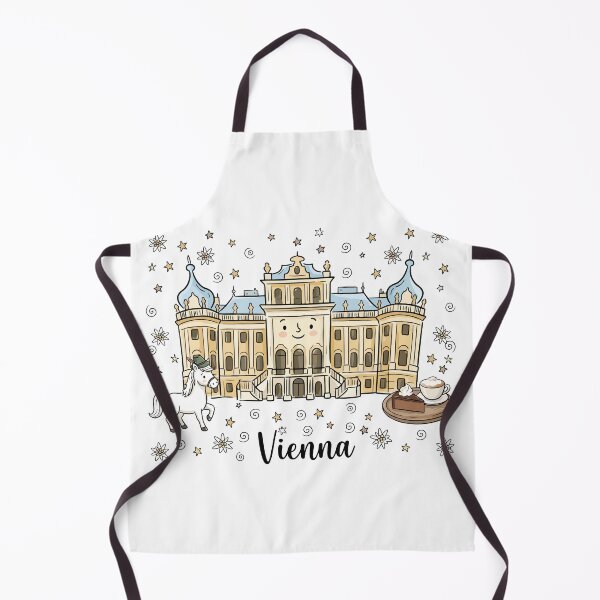 Item preview, Cute Schonbrunn Palace Vienna Doodle Art designed and sold by RamyGallery.
