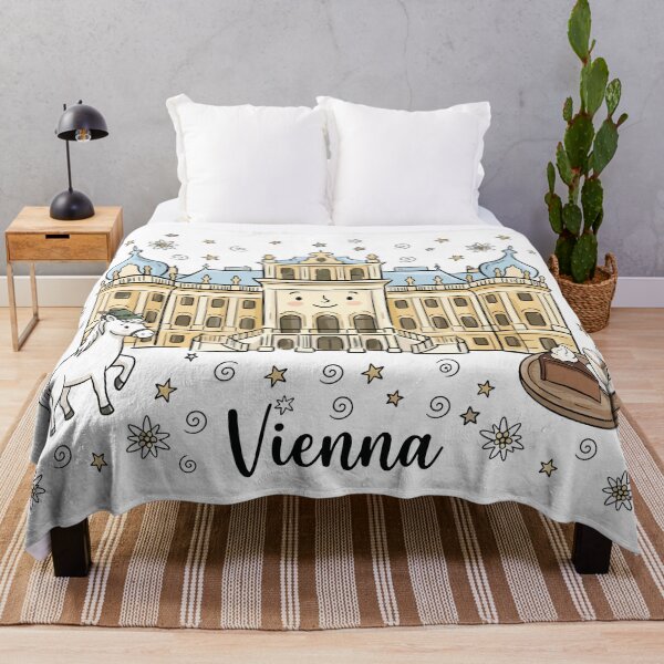 Item preview, Cute Schonbrunn Palace Vienna Doodle Art designed and sold by RamyGallery.