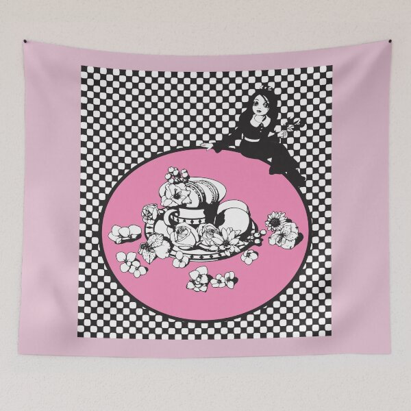 Item preview, Pop Art Still-Life of Doll and Flowers designed and sold by cremedecolor.
