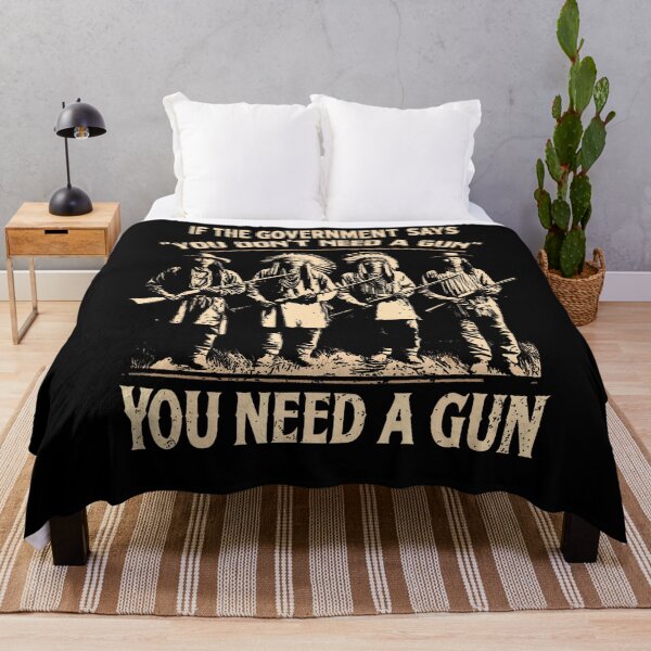 Item preview, Funny Gun Rights Government Says You Do Not Need A Gun designed and sold by HayleePacoch.