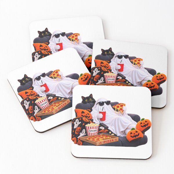 Item preview, Funny Halloween Ghost Movie Night designed and sold by TinyWeird.