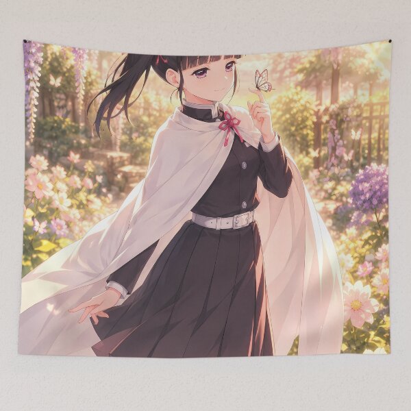 Item preview, Kanao Tsuyuri Demon Slayer Butterfly Garden Light designed and sold by mildaclairmo.