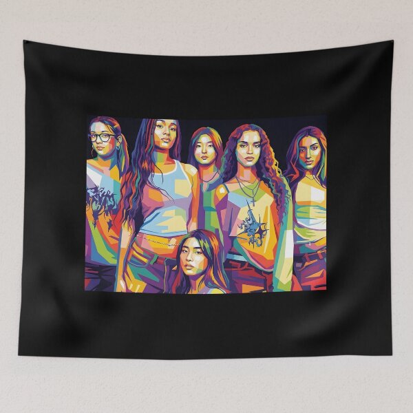 Item preview, Katseye Pop Art  designed and sold by Superkent.
