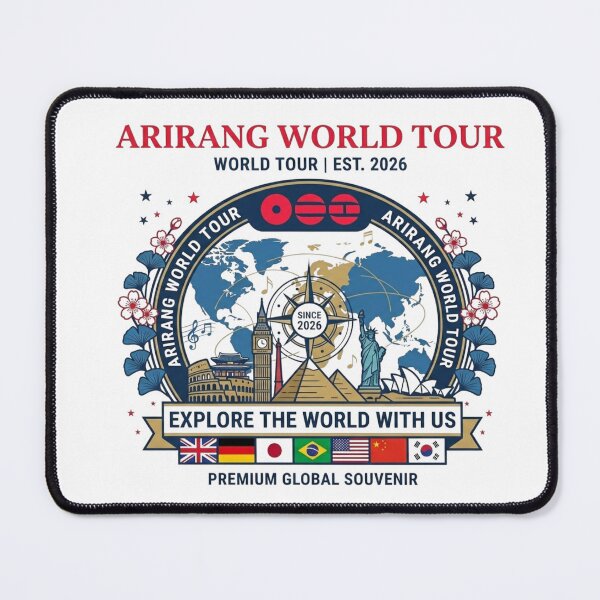 Item preview, BTS ARIRANG World Tour 2026 Inspired Global Travel Souvenir designed and sold by Palette & Hue.