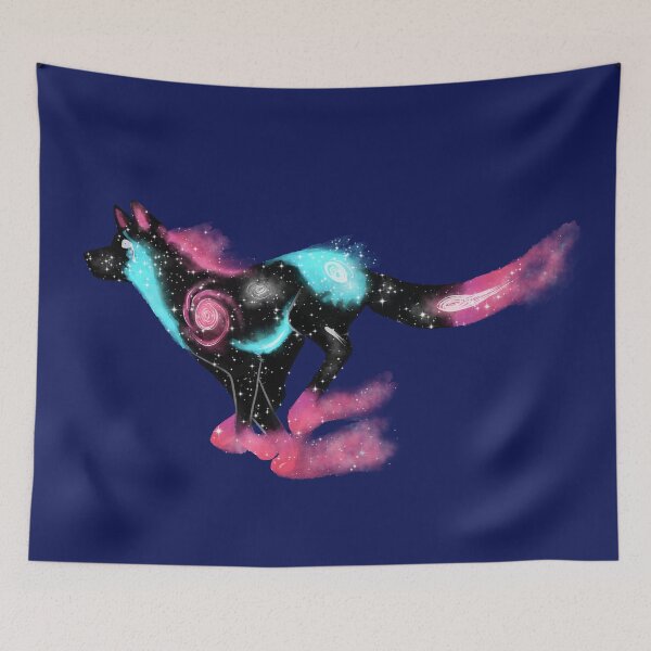 Item preview, Running Galaxy Wolf designed and sold by Shadow-Wing456.