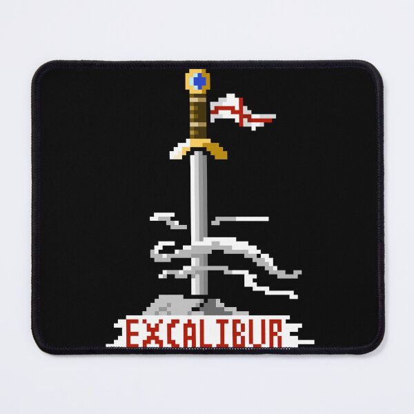 Item preview, Excalibur pixel art designed and sold by SulPixelart.