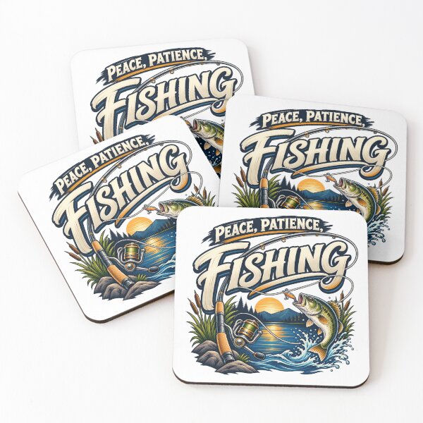 Item preview, Peace Patience Fishing designed and sold by Ahsacom.
