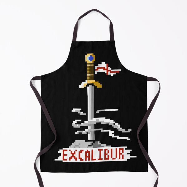 Item preview, Excalibur pixel art designed and sold by SulPixelart.