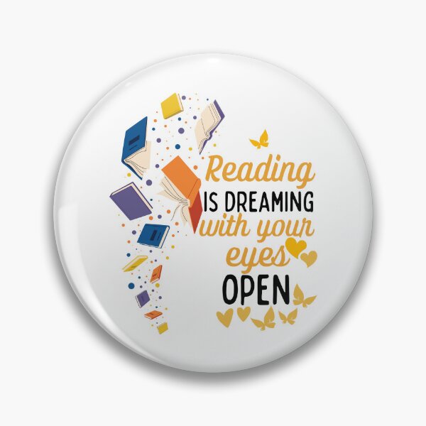 Item preview, Reading is dreaming with your eyes open designed and sold by Oreo2020 Creations.