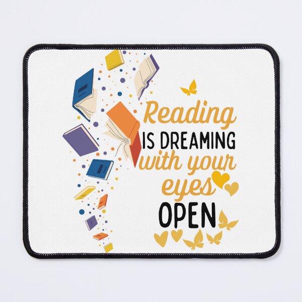 Item preview, Reading is dreaming with your eyes open designed and sold by Oreo2020 Creations.