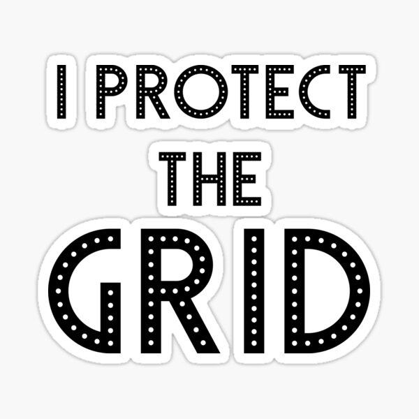 Item preview, I Protect The Grid - Electric Lineman designed and sold by WUOdesigns.