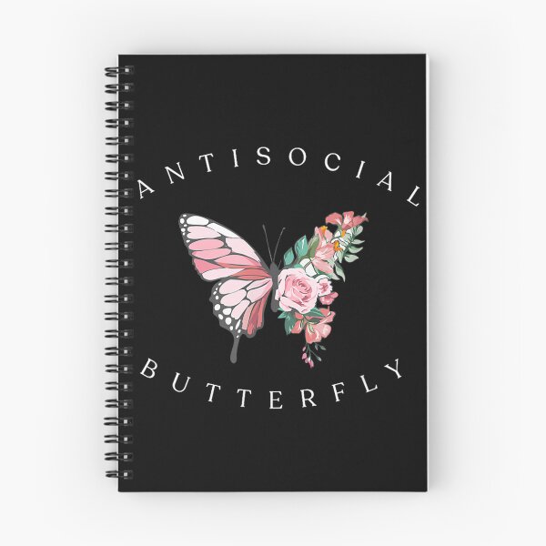 Item preview, Antisocial Colorful Butterfly designed and sold by goombi-creative.