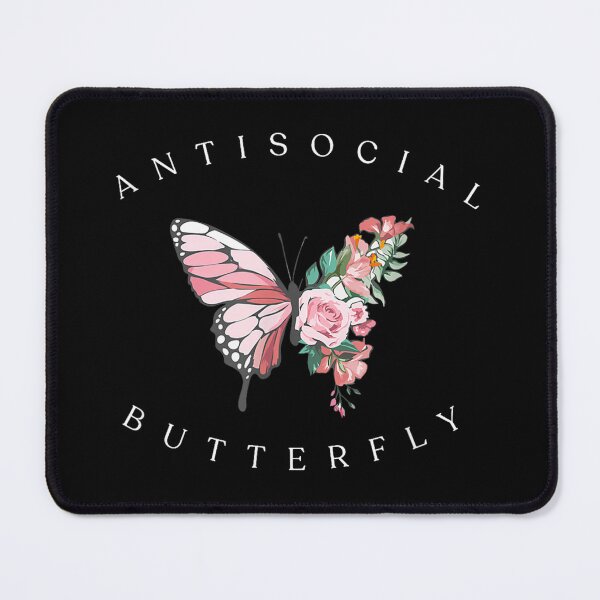 Item preview, Antisocial Colorful Butterfly designed and sold by goombi-creative.