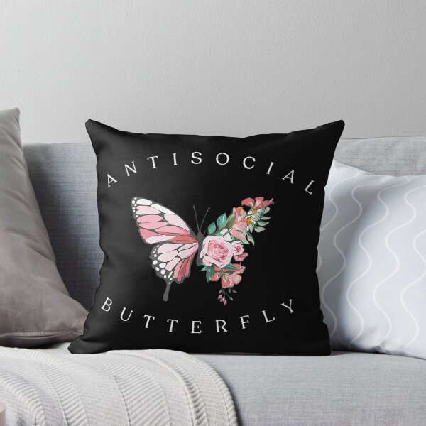 Item preview, Antisocial Colorful Butterfly designed and sold by goombi-creative.