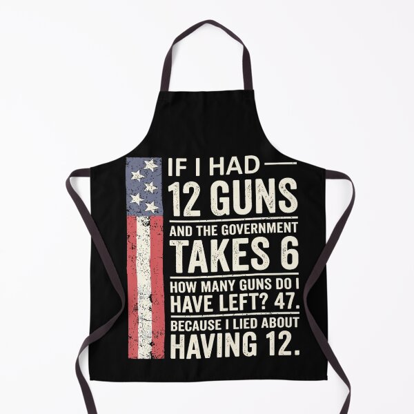 Item preview, Funny Second Amendment Math 12 Guns Government Humor designed and sold by HayleePacoch.