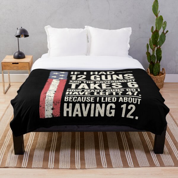Item preview, Funny Second Amendment Math 12 Guns Government Humor designed and sold by HayleePacoch.