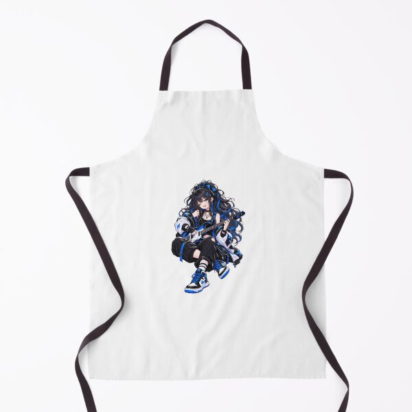 Item preview, anime girl,cyberpunk. anime guitarist, guitar girl, electric guitar, anime music, rock girl, punk anime, gothic anime, designed and sold by Elmaliki0.