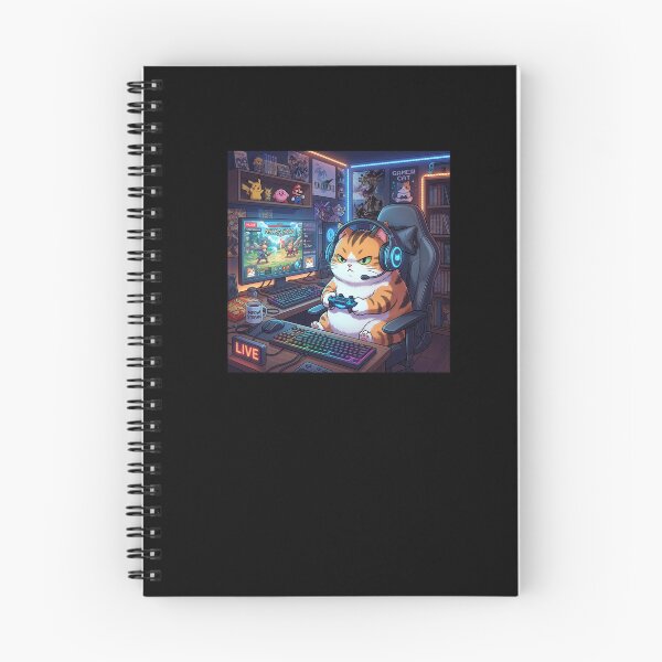 Item preview, Gamer cat designed and sold by FlawlessEnvyLtd.