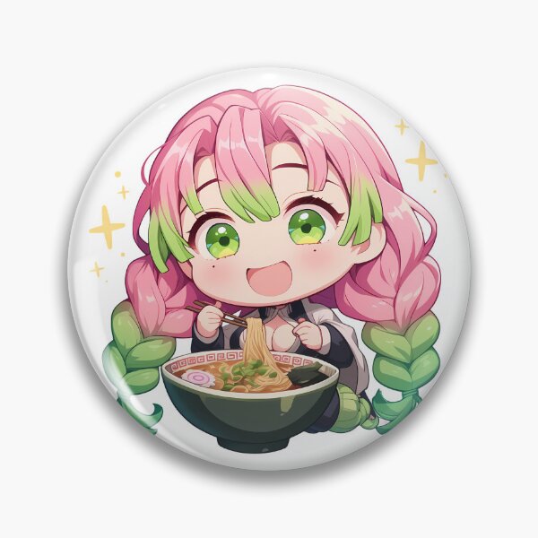 Item preview, Mitsuri Kanroji Demon Slayer Sparkly Ramen Delight designed and sold by mildaclairmo.