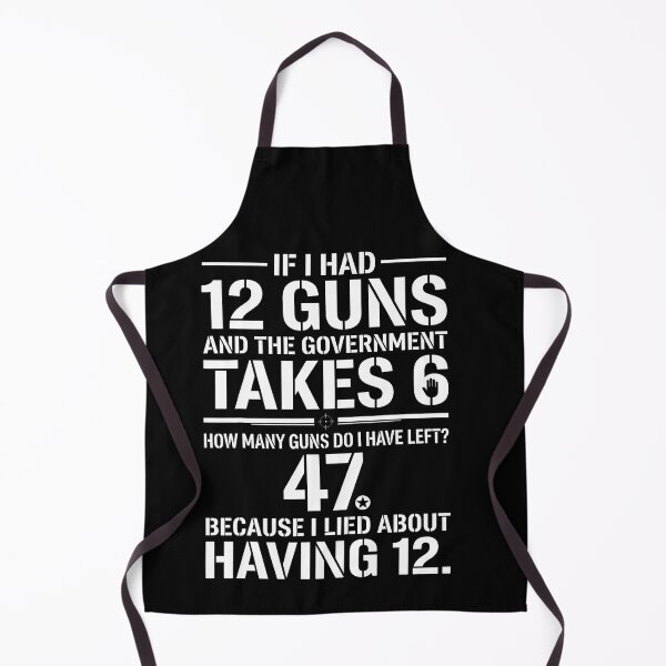 Item preview, Funny Second Amendment Math 12 Guns Government Humor designed and sold by HayleePacoch.