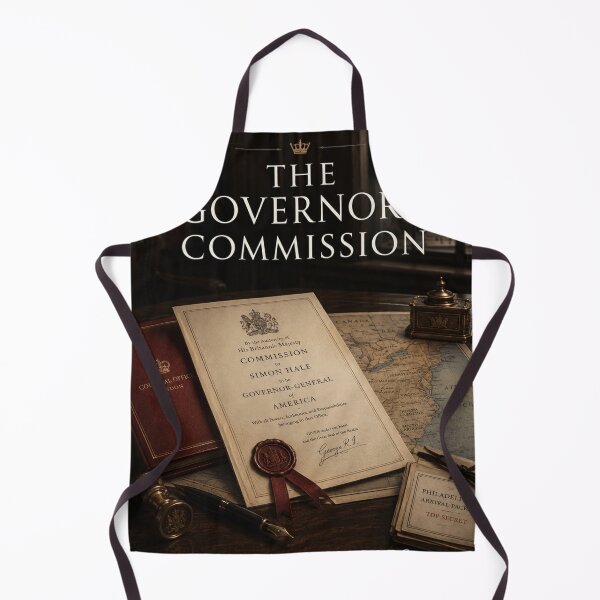 Item preview, The Governor’s Commission Book Cover Art | Modern Alternate History Political Thriller designed and sold by Element Horizon Studio.