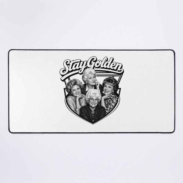 Item preview, Stay Golden Golden Girls Cast B&W Retro TV Show designed and sold by Love-bloock.
