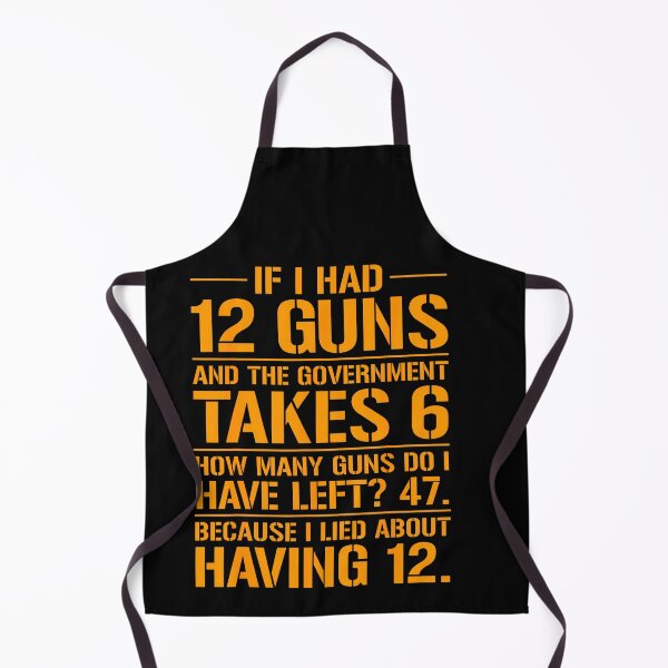 Item preview, Funny Second Amendment Math 12 Guns Government Humor designed and sold by HaytamShop.