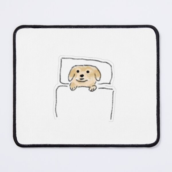 Item preview, Sleepy Golden Retriever Puppy In Bed designed and sold by raun.draw.
