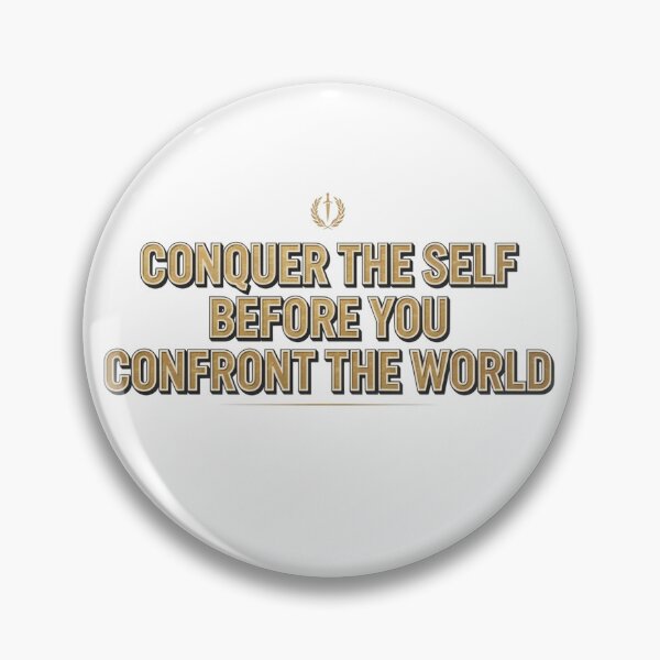 Item preview, Conquer Yourself Before Confronting the World designed and sold by syotos-ai.