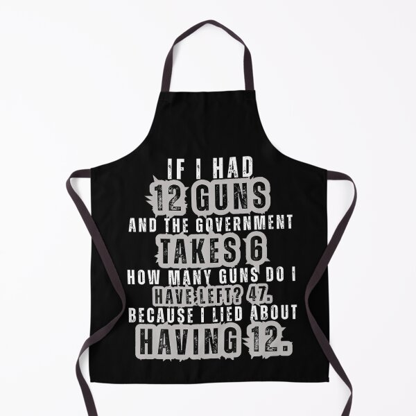 Item preview, Funny Second Amendment Math 12 Guns Government Humor designed and sold by HayleePacoch.