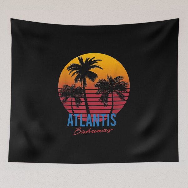 Item preview, Atlantis Bahamas Palm Trees designed and sold by goombi-creative.