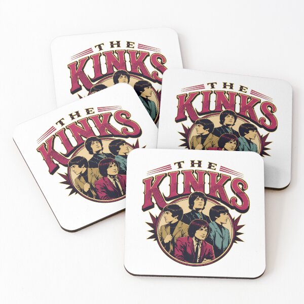 Item preview, The Kinks Vintage Band Logo & Members designed and sold by Love-bloock.