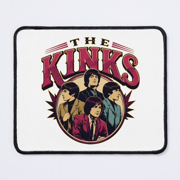 Item preview, The Kinks Vintage Band Logo & Members designed and sold by Love-bloock.