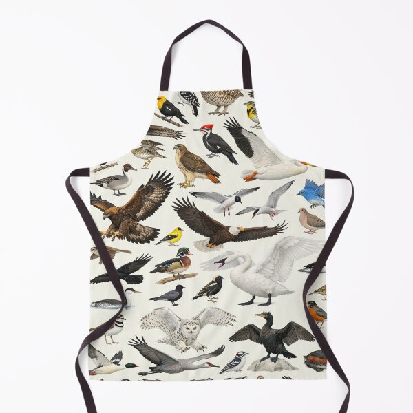 Item preview, Native Birds of North Dakota Retro Identification Chart designed and sold by kakarikihill.