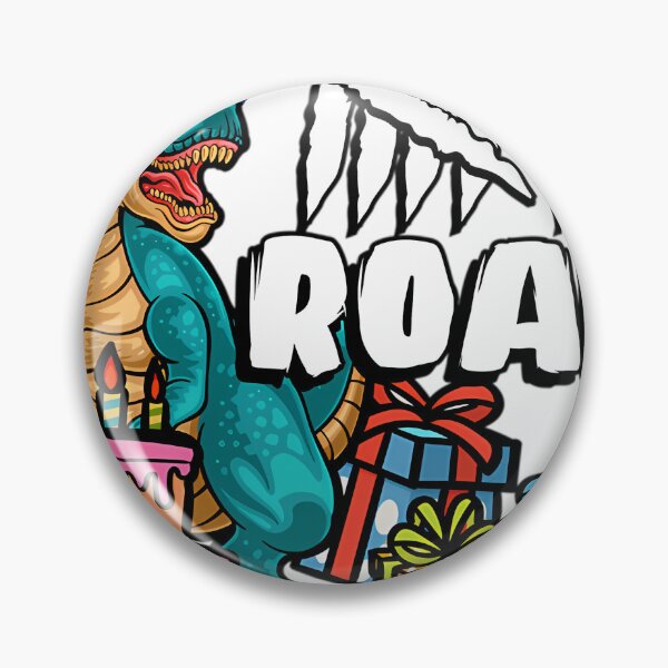 Item preview, I Am 6 Roar  Dinosaur Birthday designed and sold by MarineCanvas.