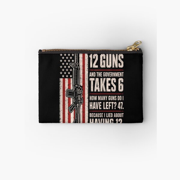 Item preview, Funny Second Amendment Math 12 Guns Government Humor designed and sold by HayleePacoch.