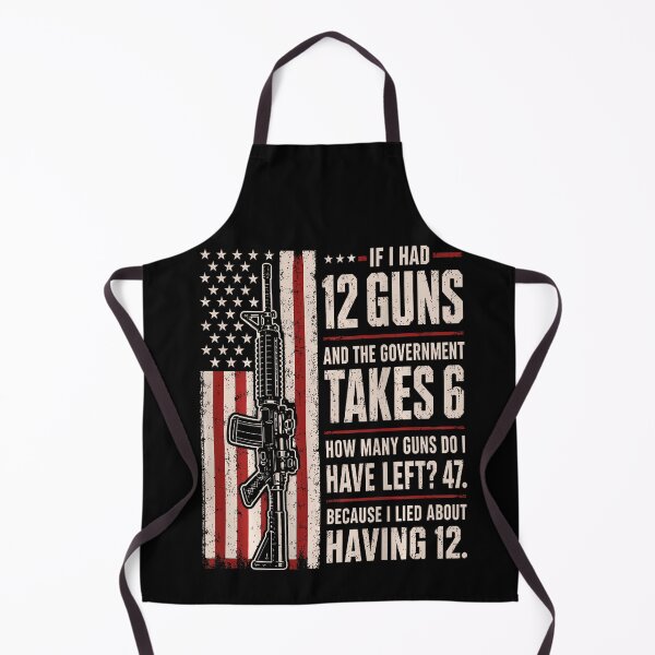 Item preview, Funny Second Amendment Math 12 Guns Government Humor designed and sold by HayleePacoch.