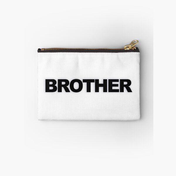 Item preview, BROTHER — Black Minimal Bold Type Statement designed and sold by WORDPAUSE.