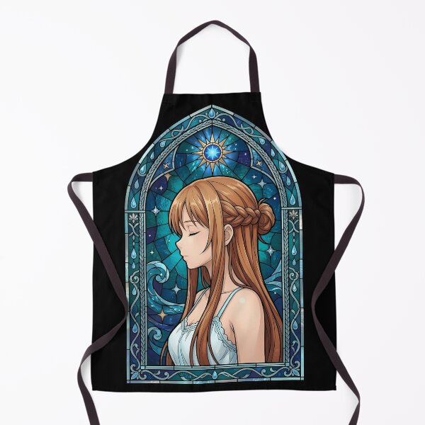 Item preview, Asuna Sword Art Online Celestial Stained Glass Anime Girl designed and sold by mildaclairmo.