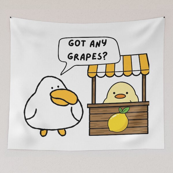 Item preview, Got any grapes? designed and sold by Artbychiii.