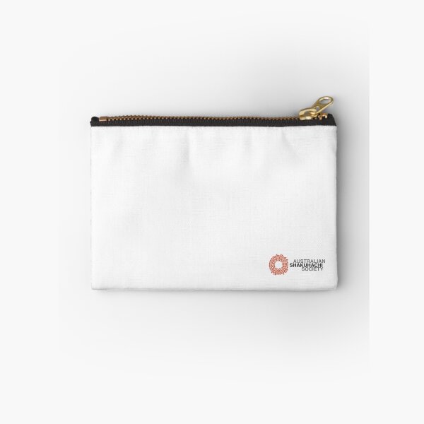 Item preview, Small Australian Shakuhachi Society logo with text (light backgrounds) designed and sold by shakuhachi.
