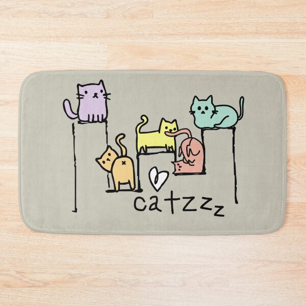 Item preview, Cute Love Cats Drawing  designed and sold by TackyTime.