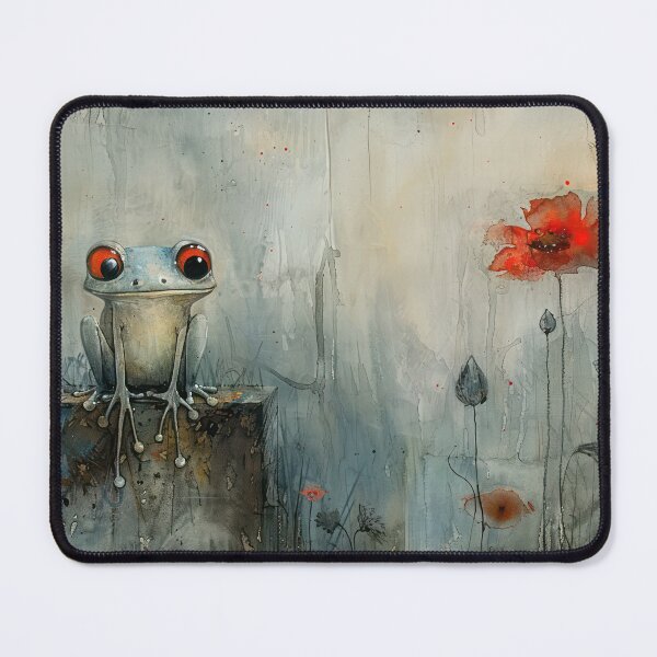 Item preview, The Frog and the Poppy designed and sold by NeoNebulaArt.