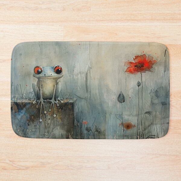 Item preview, The Frog and the Poppy designed and sold by NeoNebulaArt.