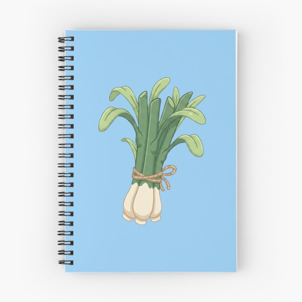 Item preview, Cute Green Onion Bundle Kawaii Scallion Leek Vegetables Illustration designed and sold by Indraokta22.
