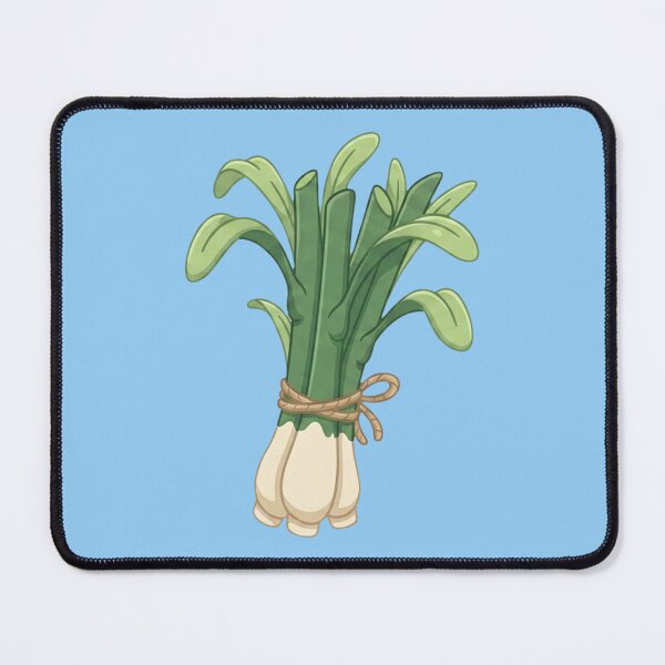 Item preview, Cute Green Onion Bundle Kawaii Scallion Leek Vegetables Illustration designed and sold by Indraokta22.