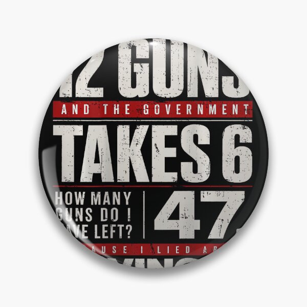 Item preview, Funny Second Amendment Math 12 Guns Government Humor designed and sold by HaytamShop.