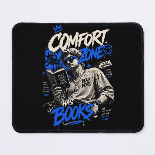 Item preview, My Comfort Zone Has Books designed and sold by Noirvasca.
