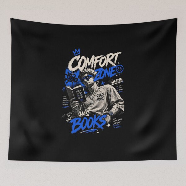 Item preview, My Comfort Zone Has Books designed and sold by Noirvasca.